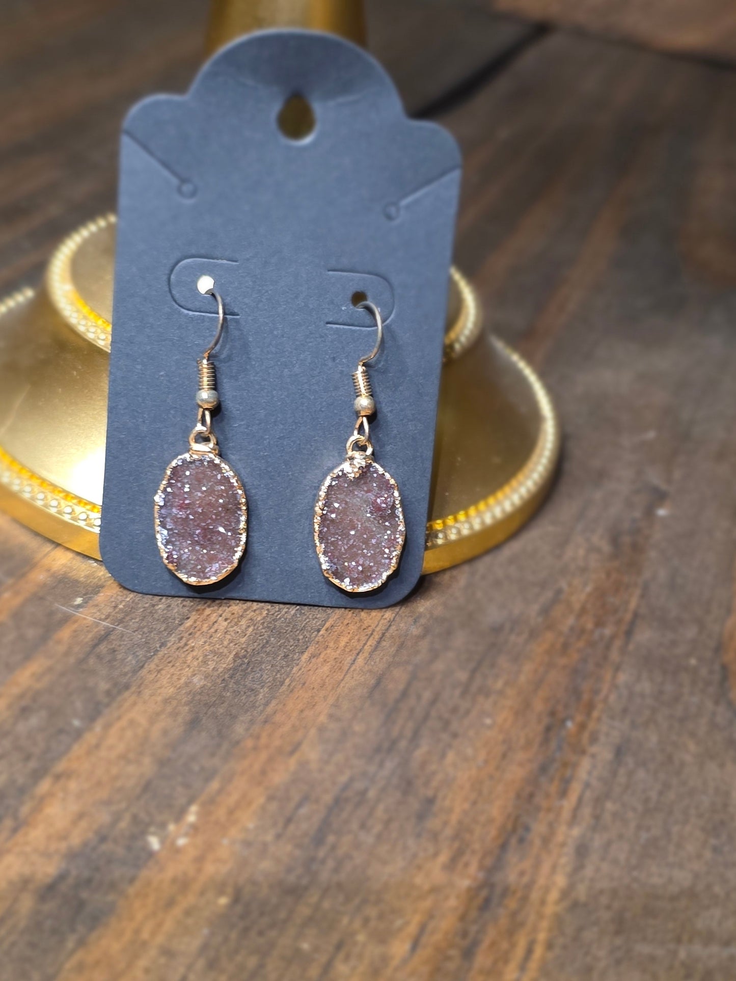 Twilight Ember Drusy Drops
