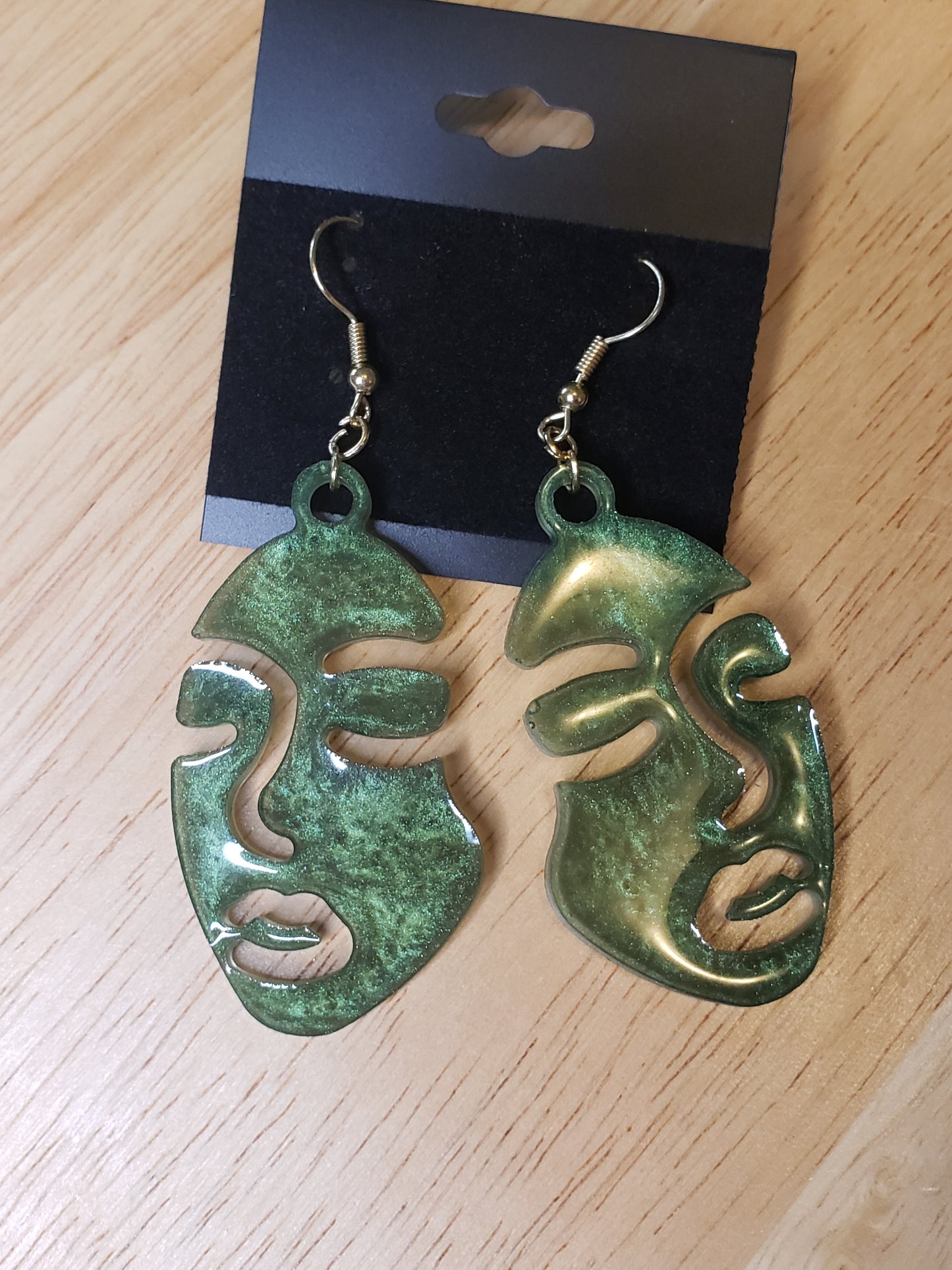 Abstract Face Earrings