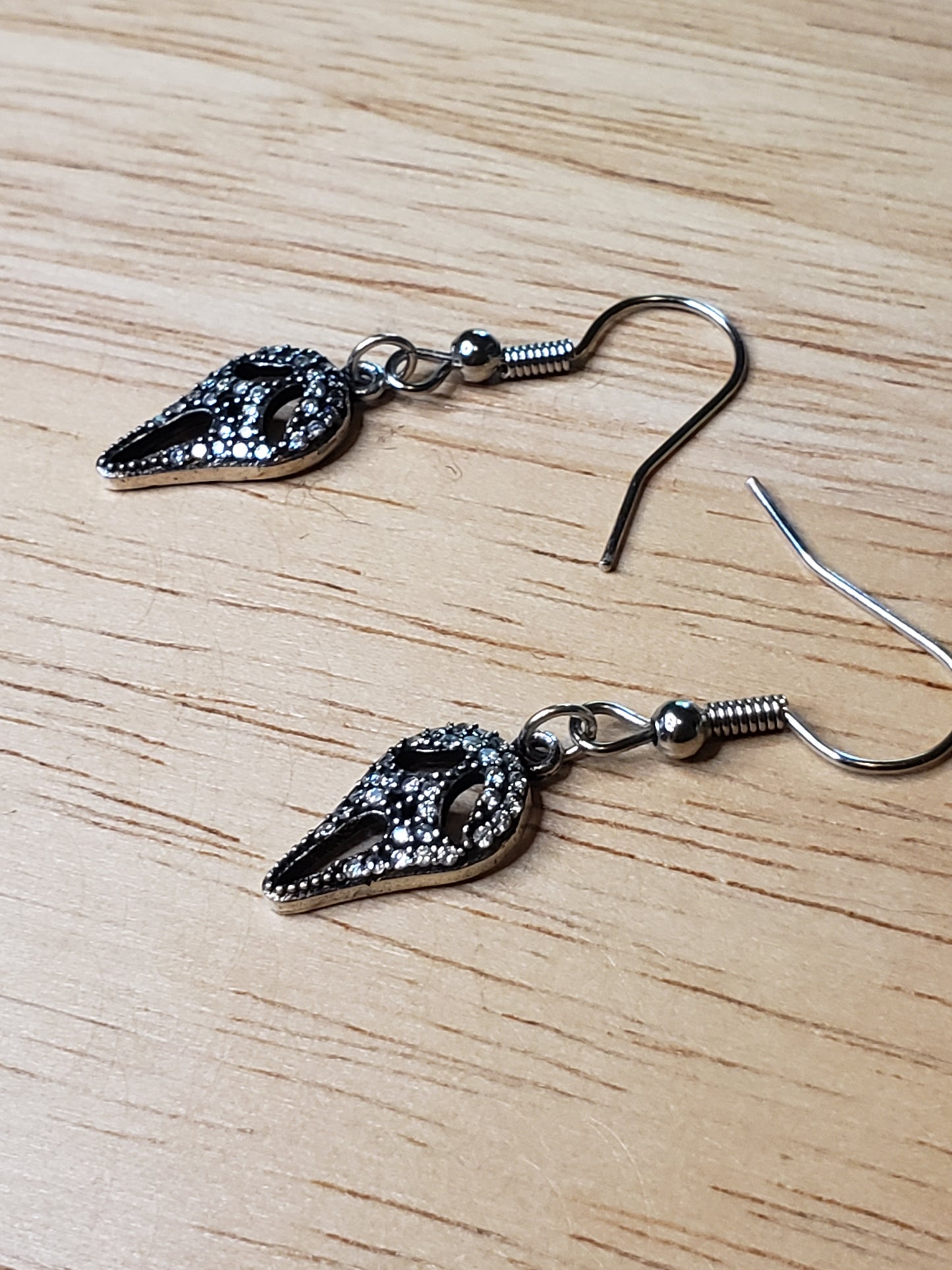 Scream Ghostface Pendant Earrings