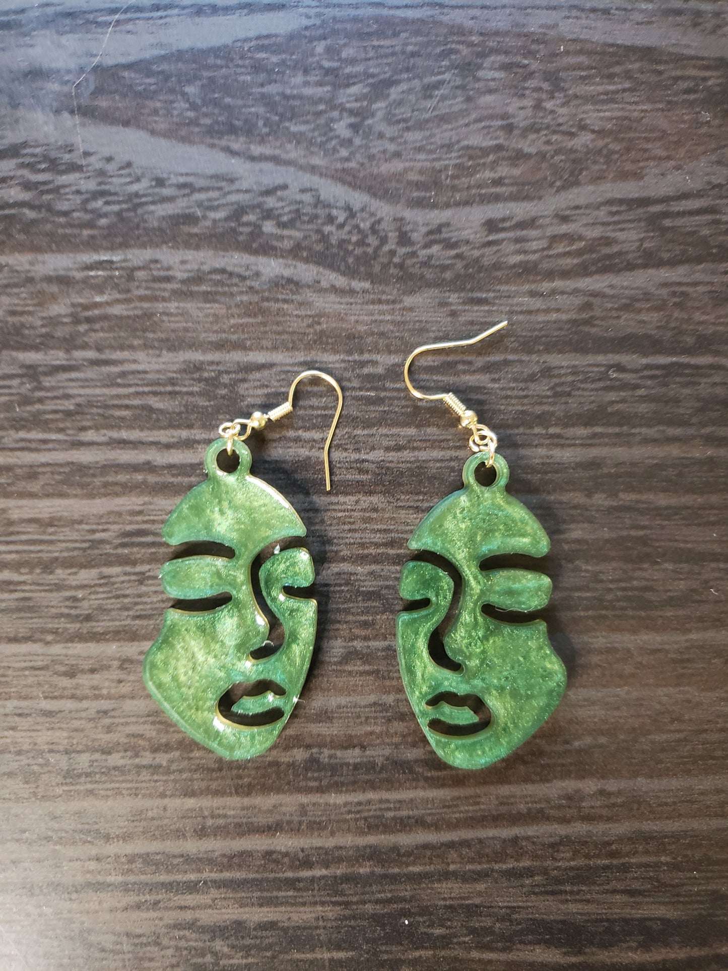 Abstract Face Earrings