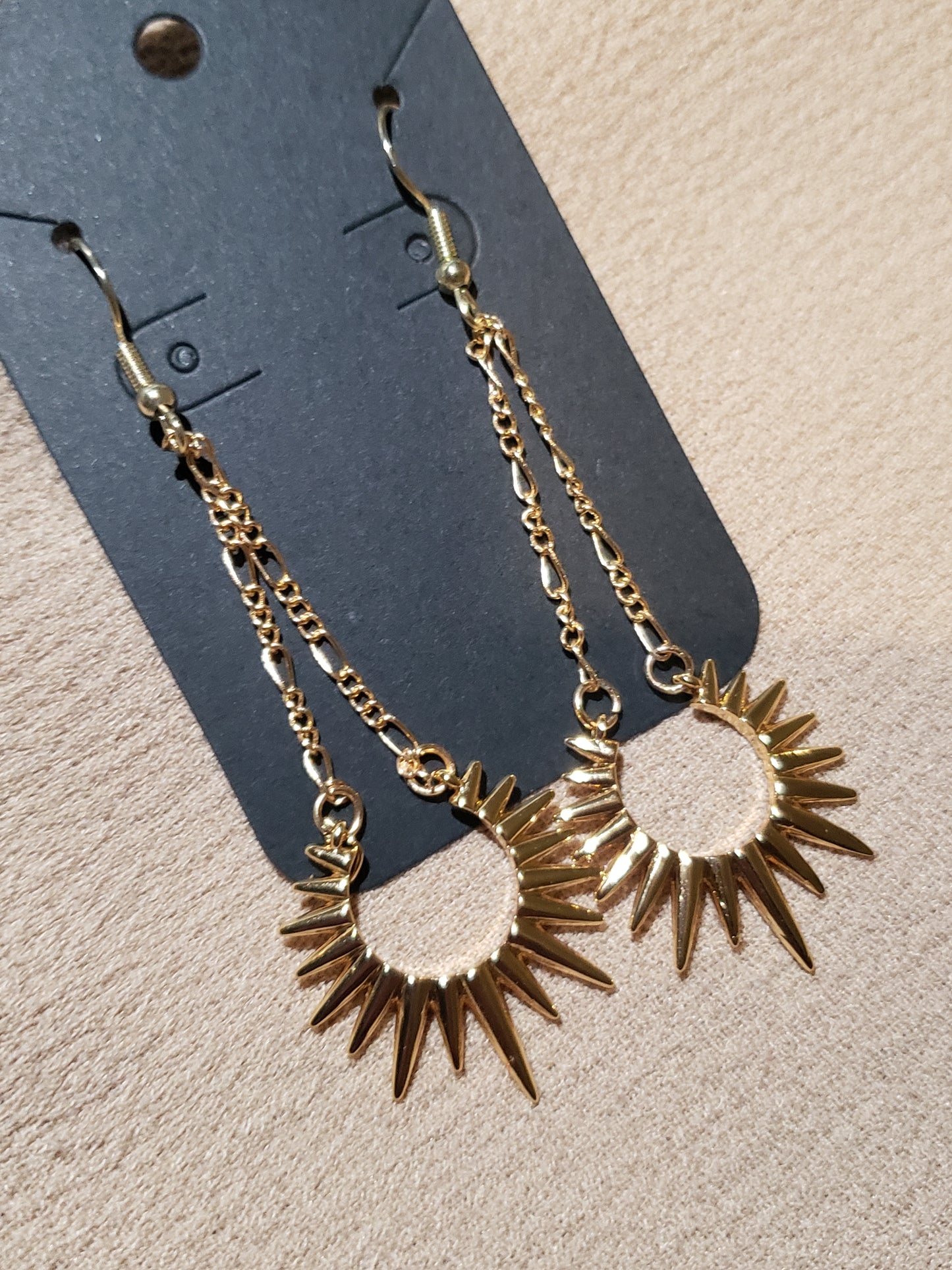 Hanging Burst Earrings