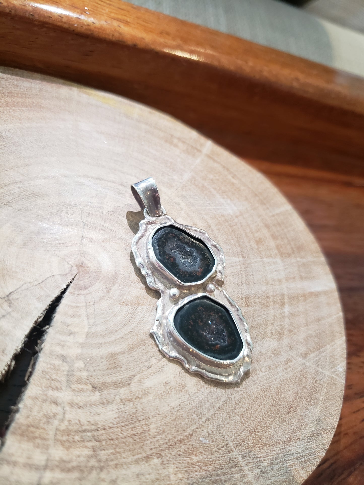 Natural Tourmaline Pendant Necklace
