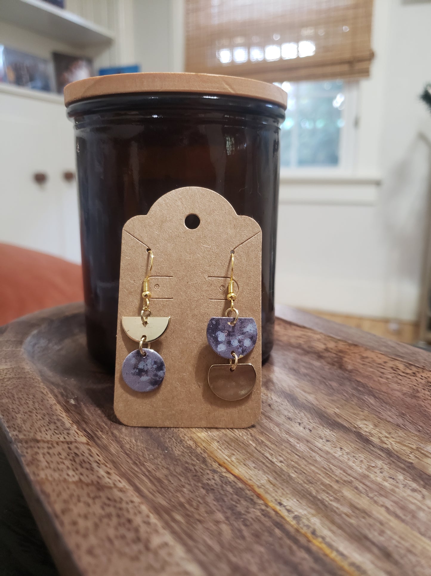 Purple Dreams Drop Earrings