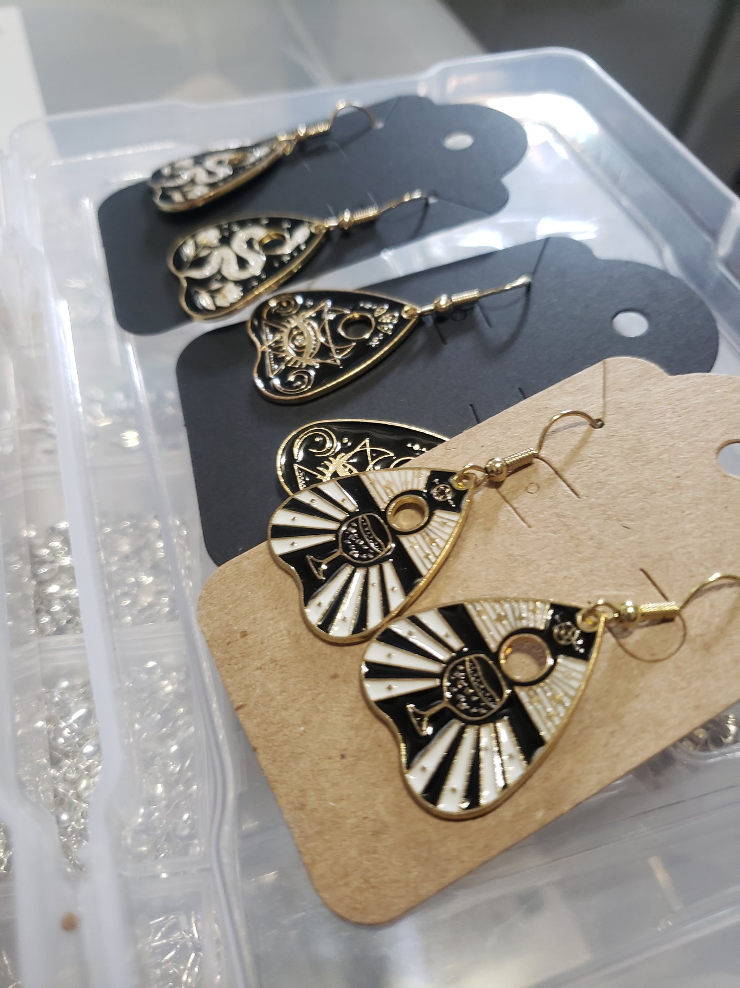 Ouiji Board earrings