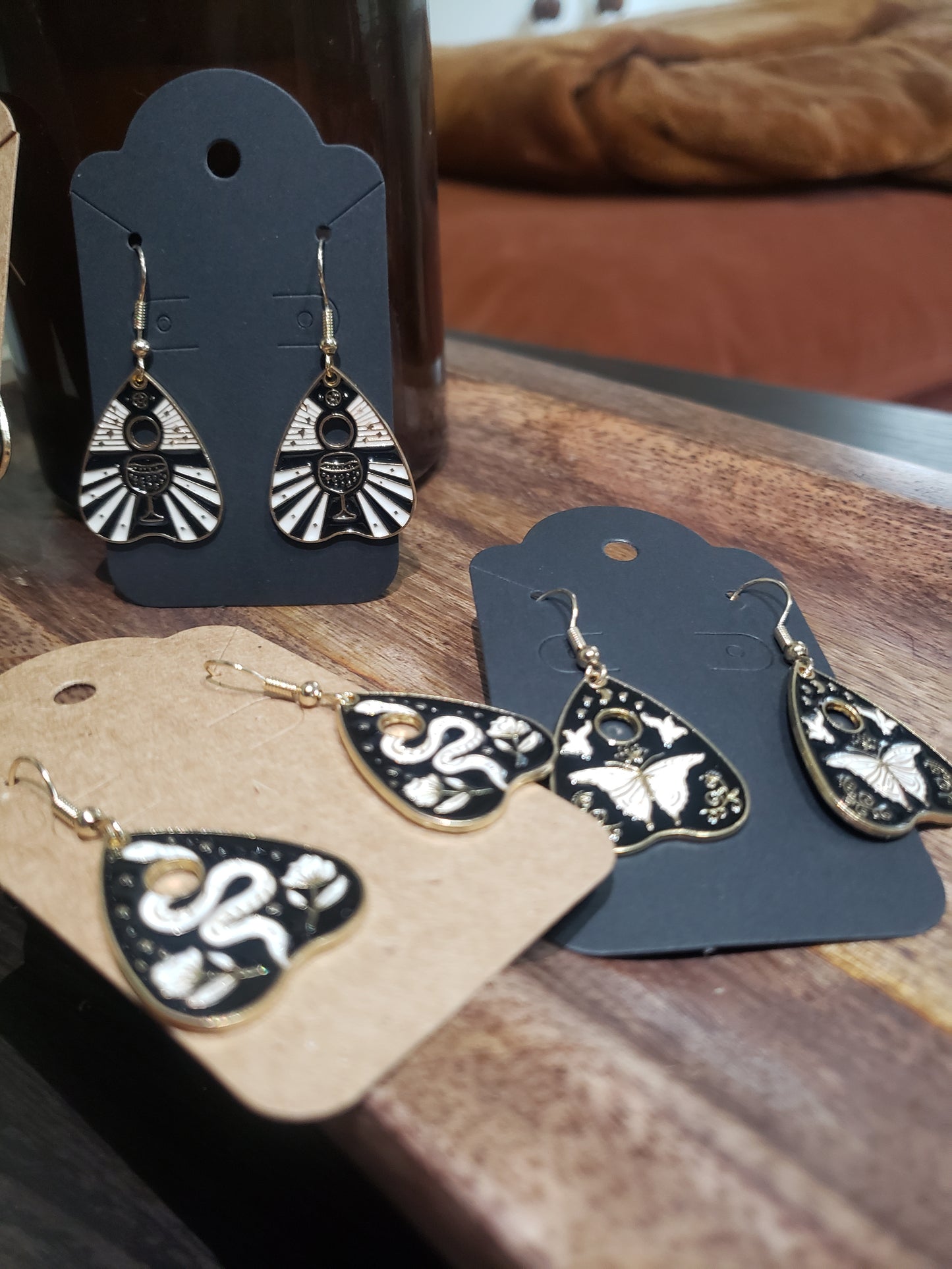 Ouiji Board earrings