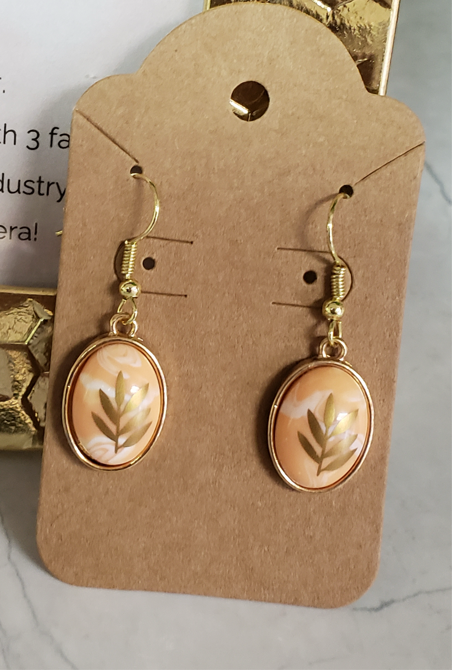 Autumn Harvest Leaves Earrings