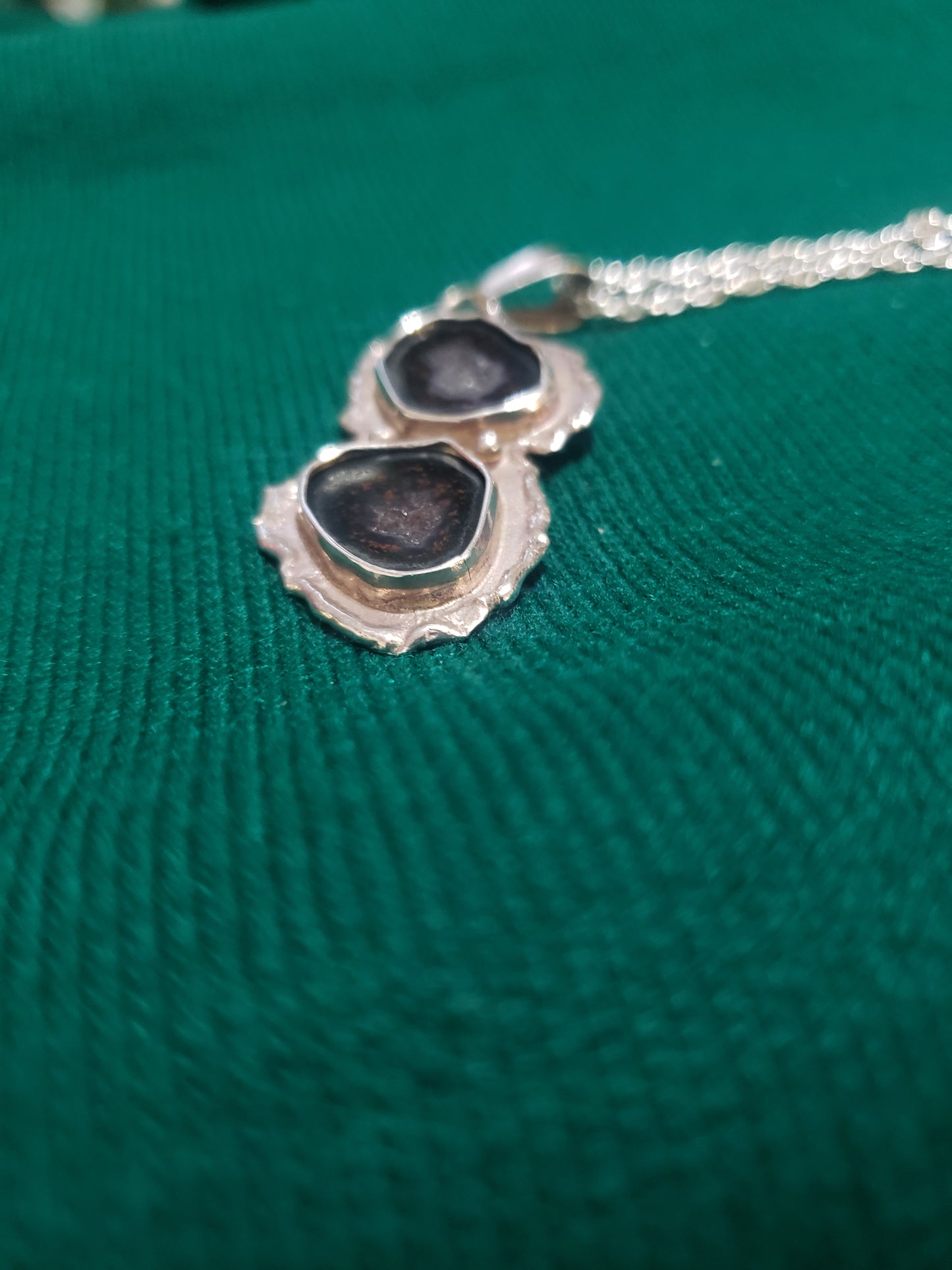Natural Tourmaline Pendant Necklace