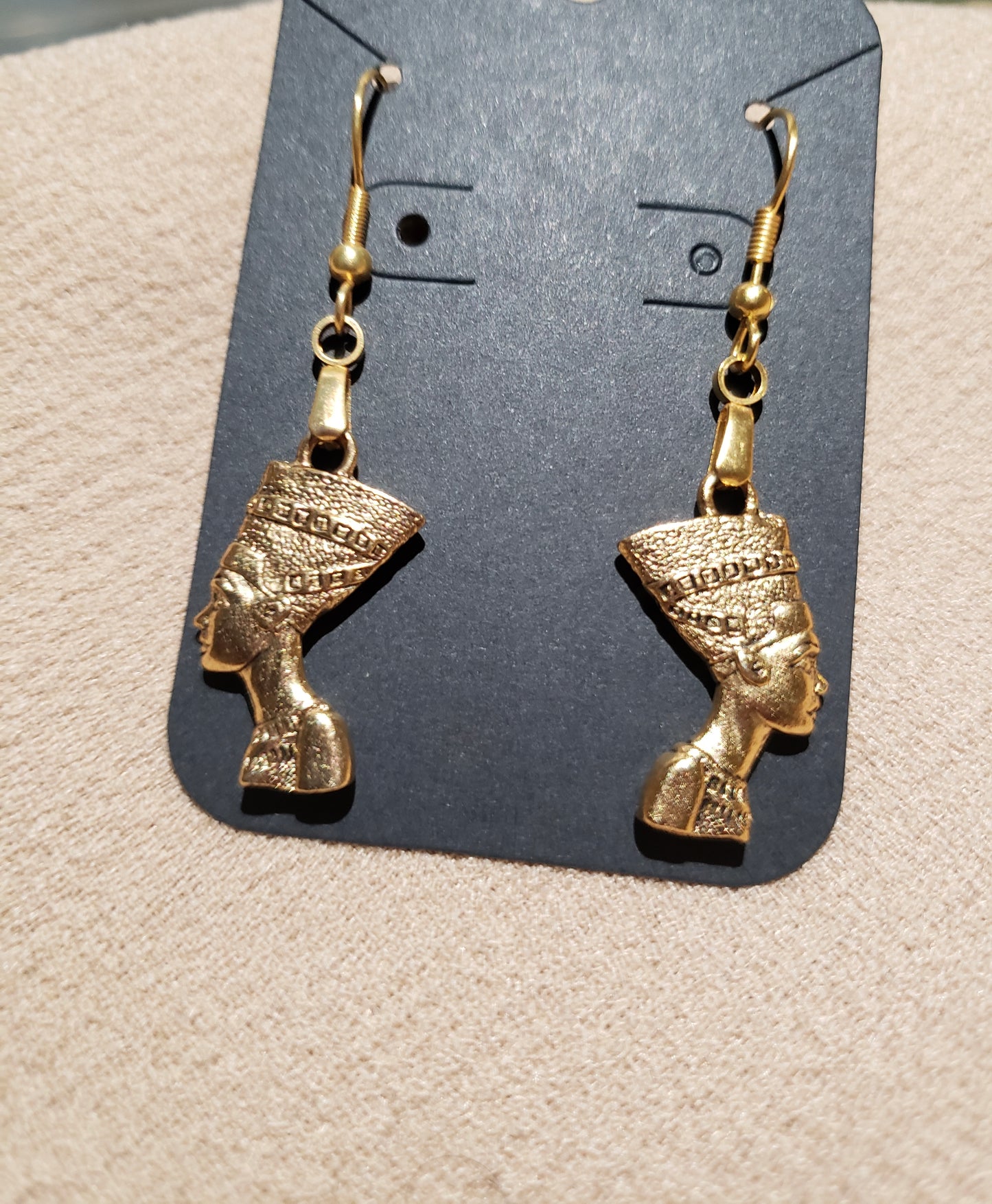 Egyptian Queen Nefertiti Earrings
