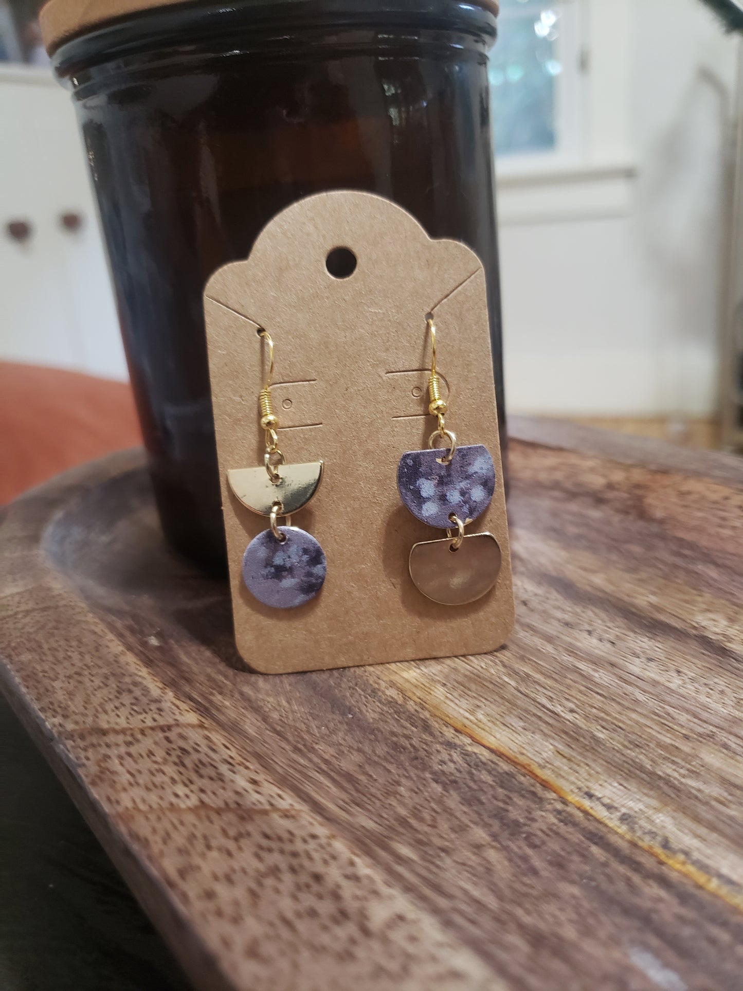 Purple Dreams Drop Earrings