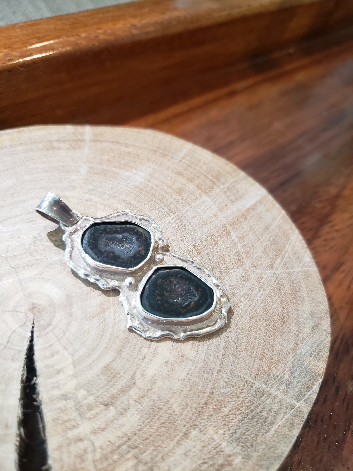 Natural Tourmaline Pendant Necklace