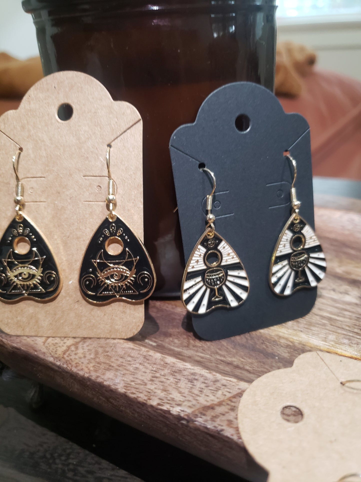 Ouiji Board earrings