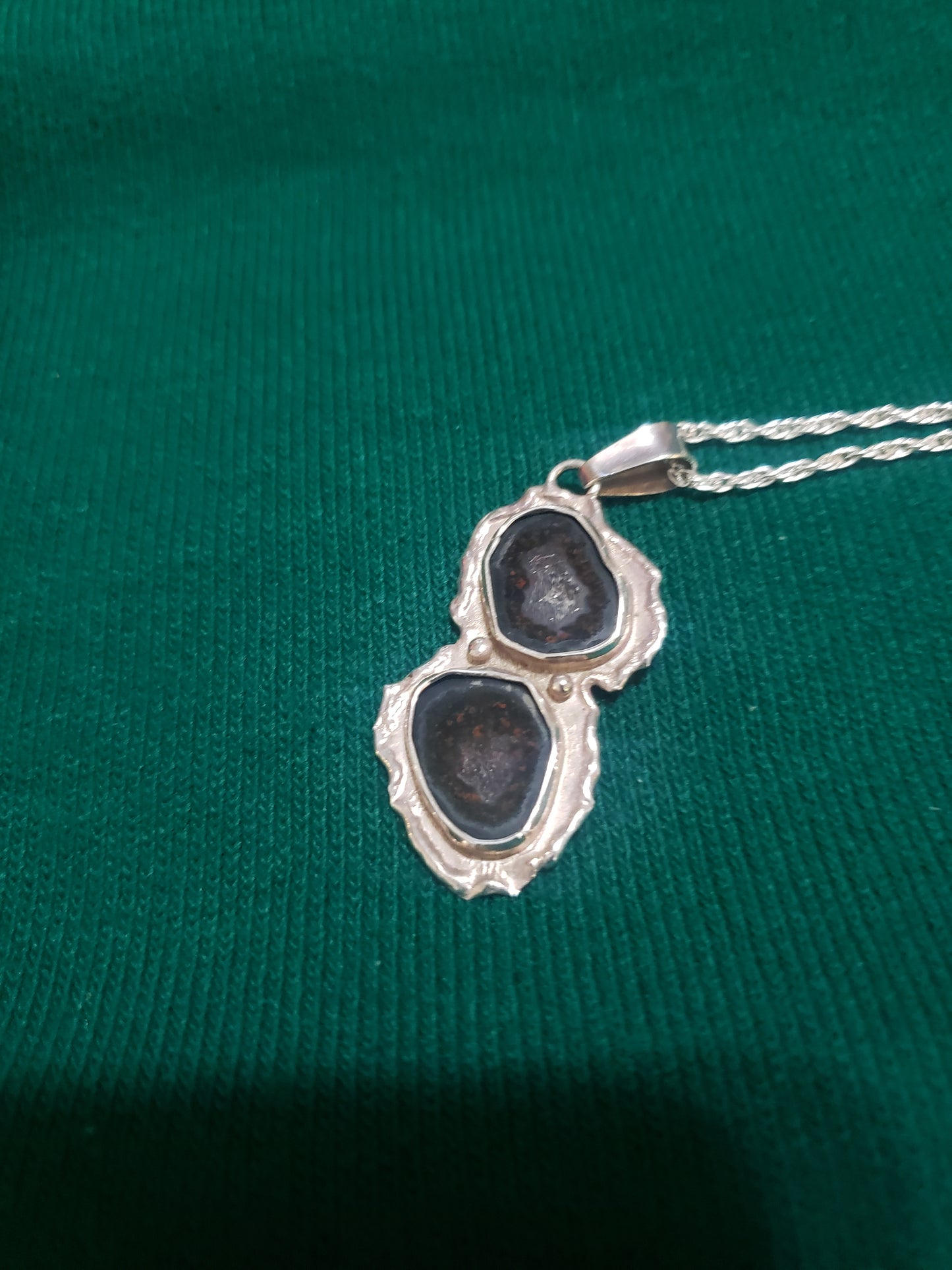 Natural Tourmaline Pendant Necklace