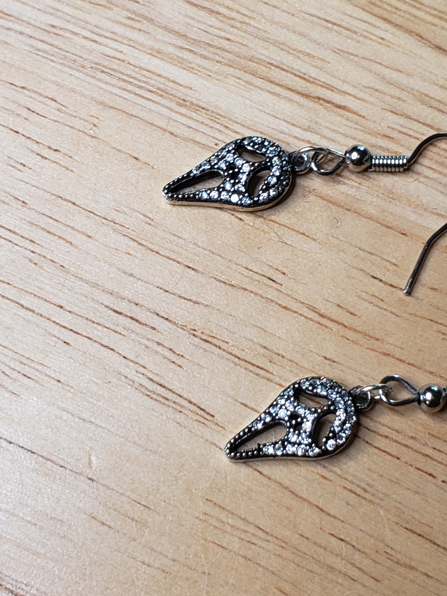 Scream Ghostface Pendant Earrings