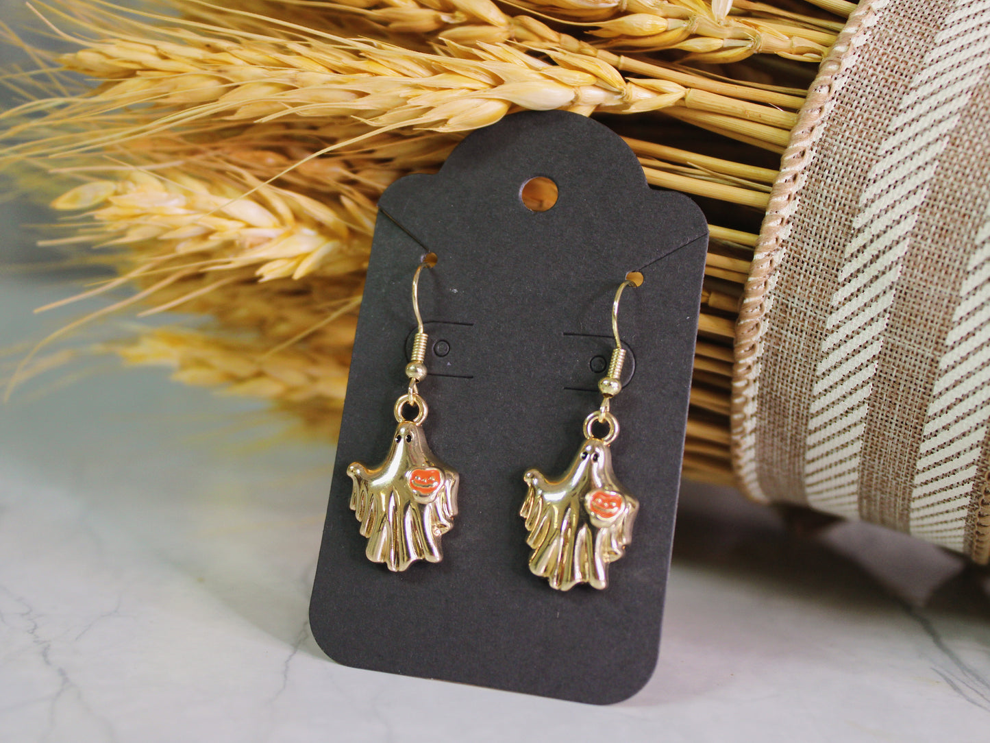 Trick or Treating Ghost Earrings