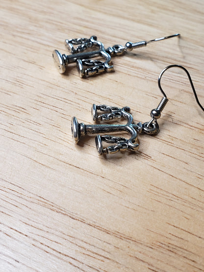 Scales of Justice Earrings