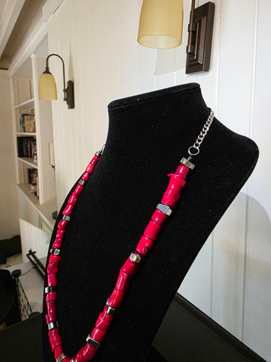 Crimson Ember Strand