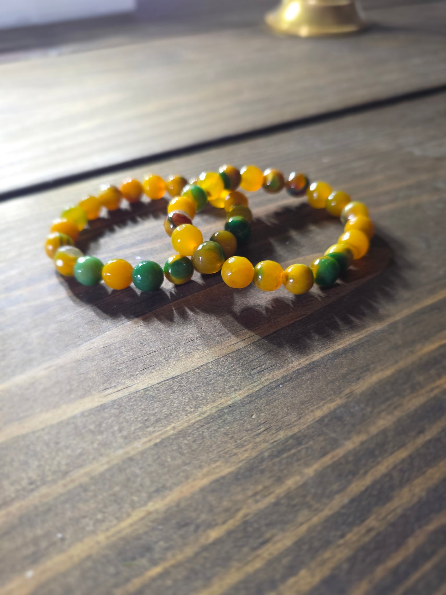 Sunlit Grove Agate Bracelet