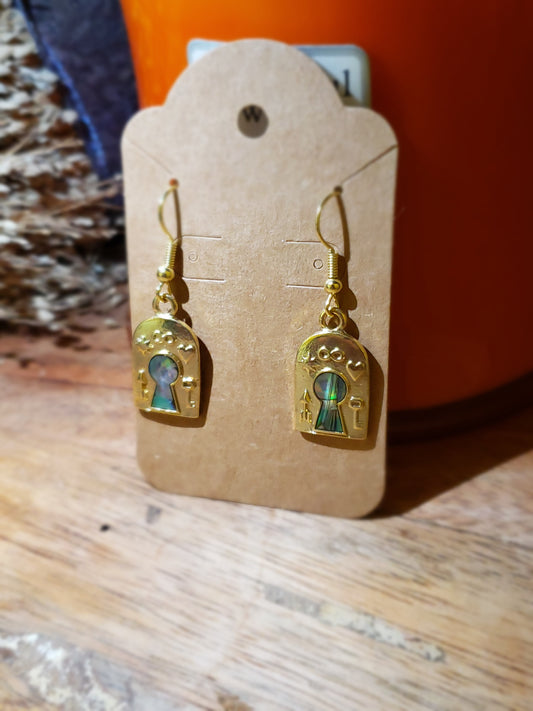 Enchanted Lock Earrings