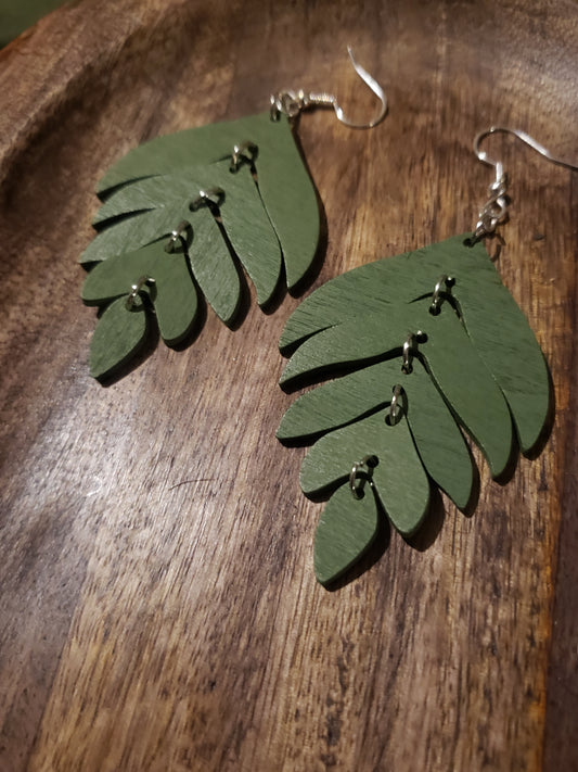 Convertible Leaf Earrings