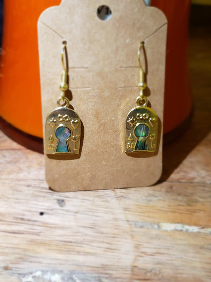 Enchanted Lock Earrings