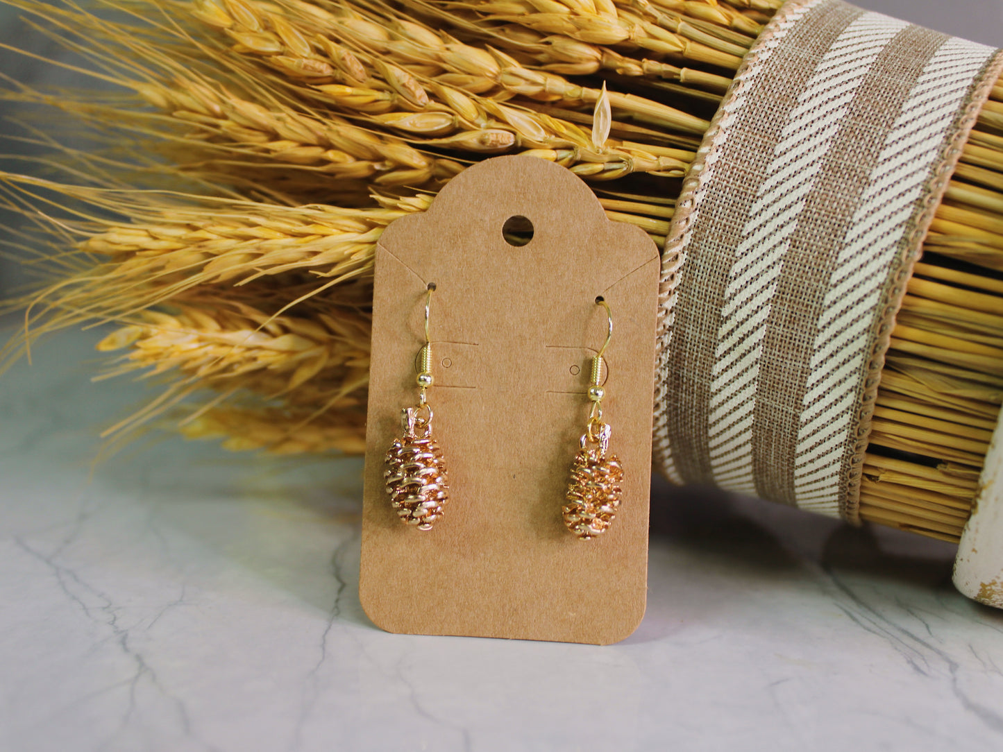 Autumn Cones Earrings