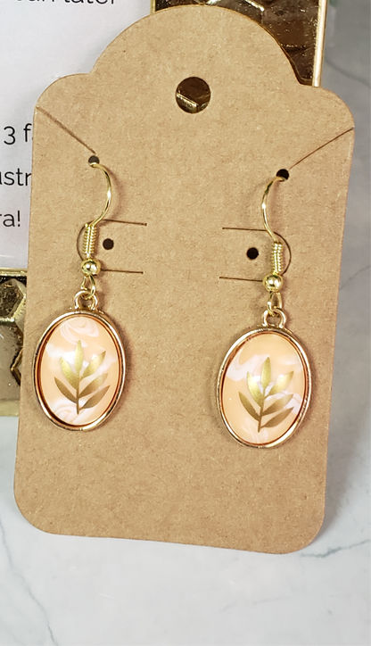 Autumn Harvest Leaves Earrings