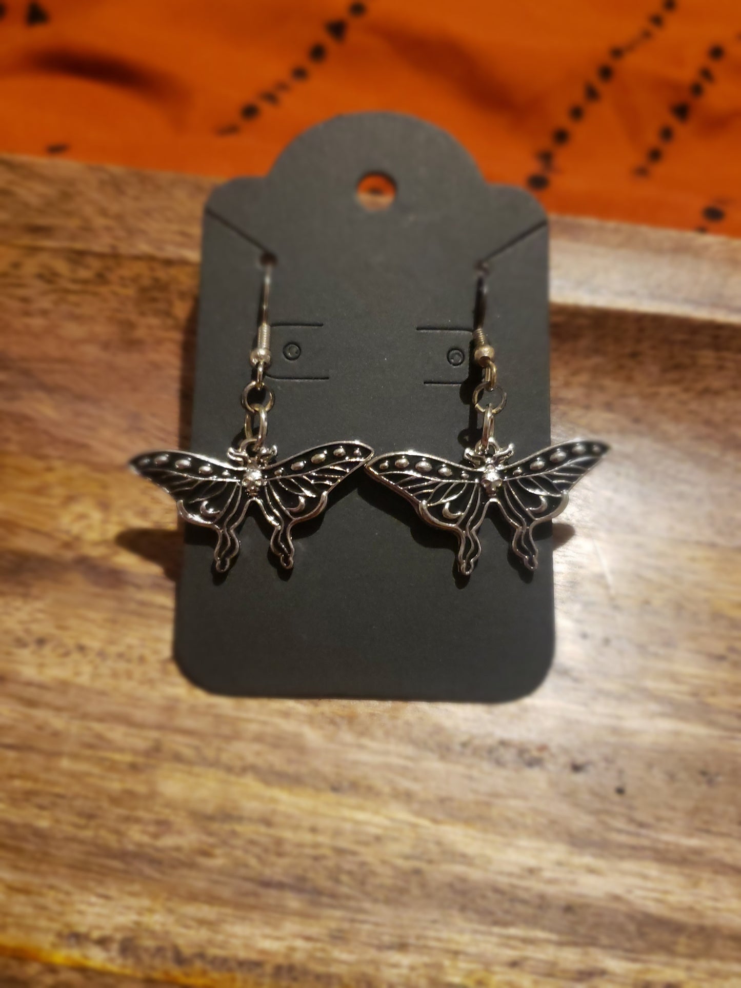 Luna Moth Earrings