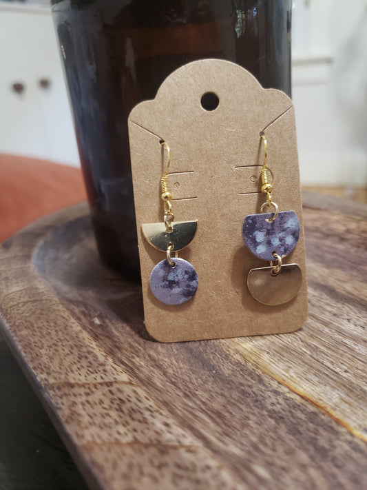 Purple Dreams Drop Earrings