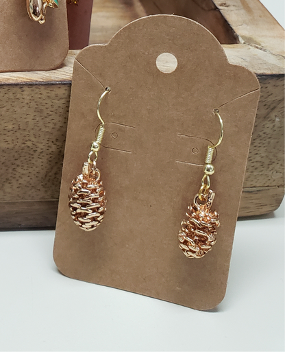 Autumn Cones Earrings