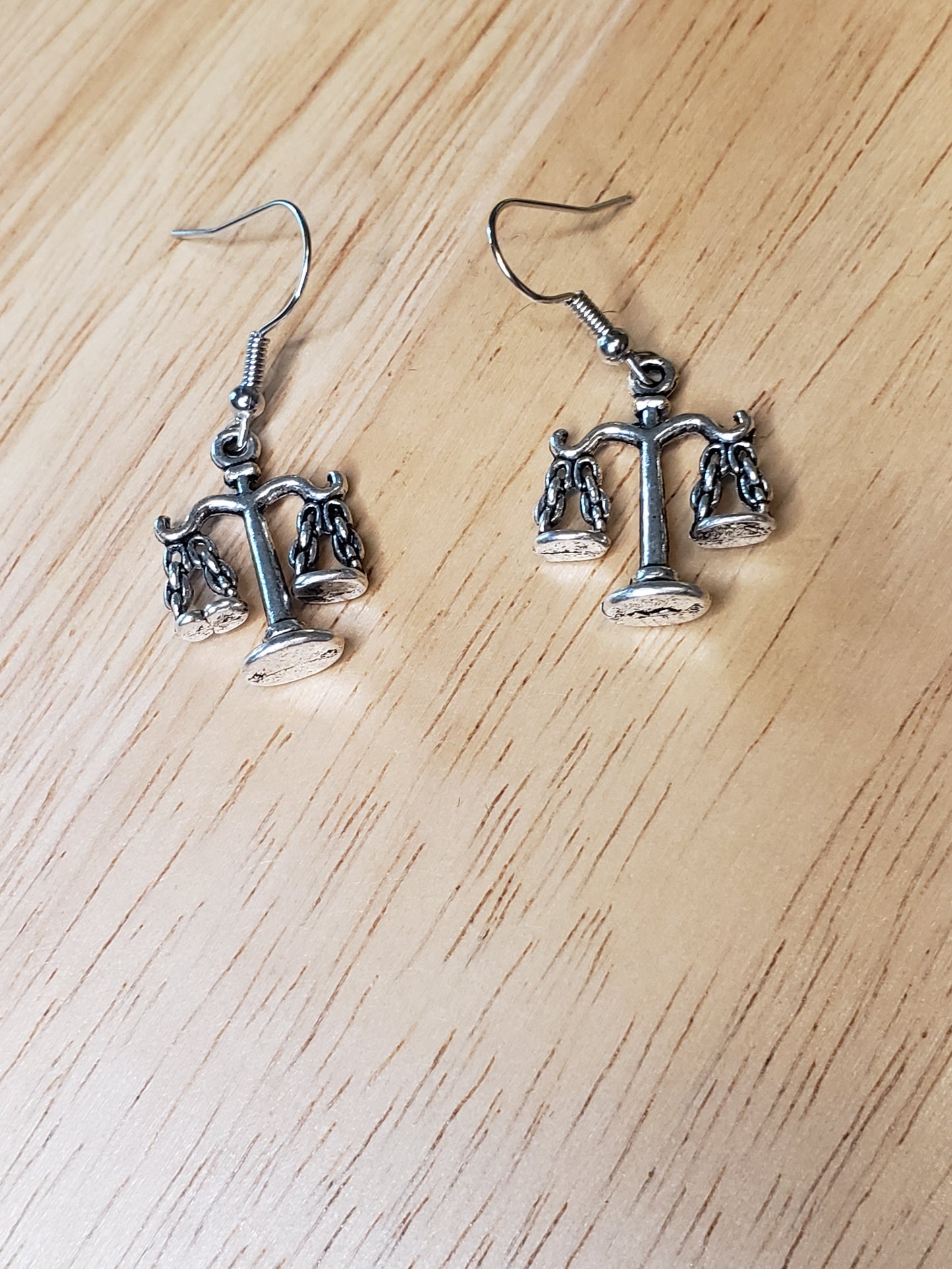 Scales of Justice Earrings